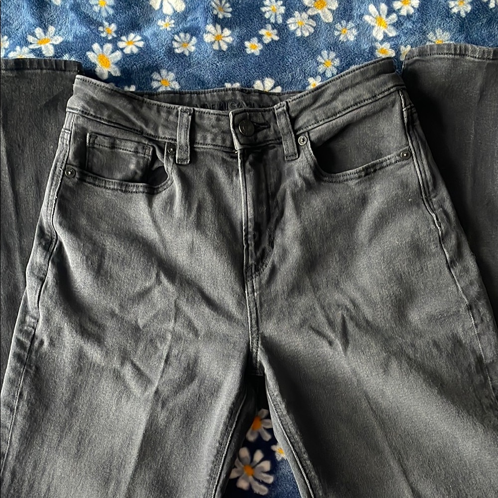 American Eagle Black Mom Jeans